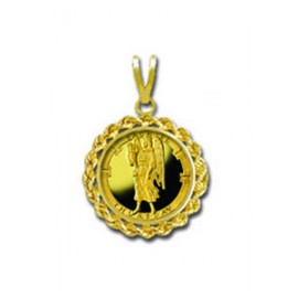 Sachiel/Thursday 1/20 oz Gold Medallion Pendant