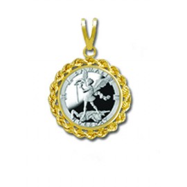 Samael/Tuesday 1/20 oz Silver Medallion Pendant