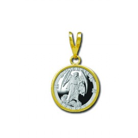 Michael/Sunday 1/20 oz Silver Medallion Pendant