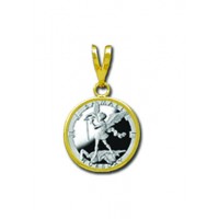 Samael/Tuesday 1/20 oz Silver Medallion Pendant