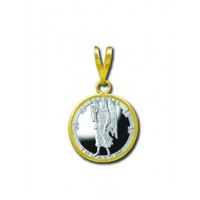 Sachiel/Thursday 1/20 oz Silver Medallion Pendant