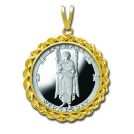 Raphael/Wednesday 1/4 oz Silver Medallion Pendant