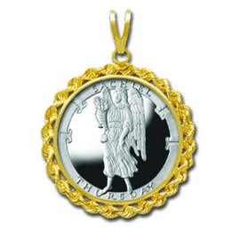 Sachiel/Thursday 1/4 oz Silver Medallion Pendant