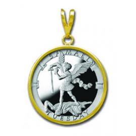 Samael/Tuesday 1/4 oz Silver Medallion Pendant
