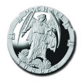 Michael/Sunday 1/4 oz Silver Pocket Angels Medallion