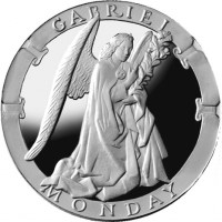 Gabriel/Monday Collector's Limited Edition 1 oz Silver Medallion