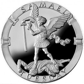 Samael/Tuesday Collector's Limited Edition 1 oz Silver Medallion