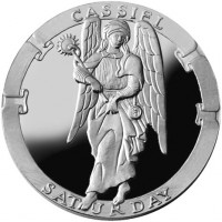 Cassiel/Saturday Collector's Limited Edition 1 oz Silver Medallion