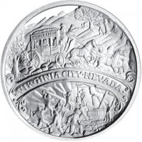 1 oz Silver Comstock Medallion 