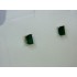E588 ~ 14k Emerald Earrings