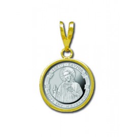 Love Thy Neighbor 1/20 oz Silver Medallion Pendant