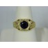 R1187 ~ 14k 1 1/2 ct. Sapphire & Diamond Ring