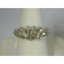 R1169 ~ 18k .76 cttw Diamond Ring