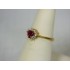 R238 ~ 10k Ruby & Diamond Ring