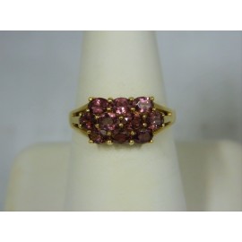 R362 ~ 14k Pink Tourmaline Ring
