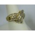 R392 ~ 10k Baguette & Round Diamond Ring
