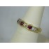 R668 ~ 18k Ruby & Diamond Ring