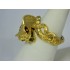 R997 ~ 18k Enamel Inlay Snake Ring
